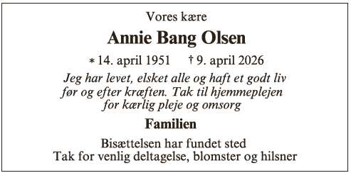 Annie Bang Olsen - ID 73839