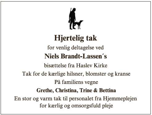 Niels Brandt-Lassen - ID 73895