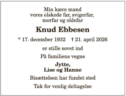 Knud Ebbesen - 1210408043
