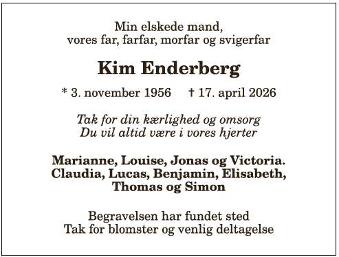 Klaus Kim Enderberg - 1210408371