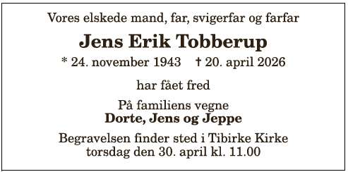 Jens Erik Tobberup - 1210408366
