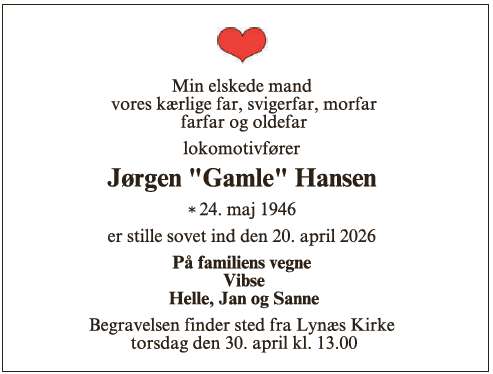 Jørgen Christian Hansen ID: 73950