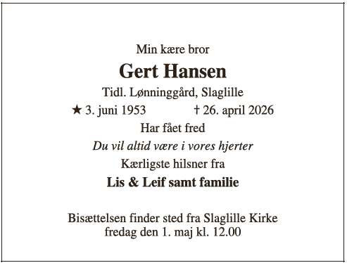 Gert Hansen