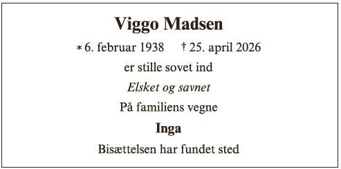 Viggo Madsen ID: 74040
