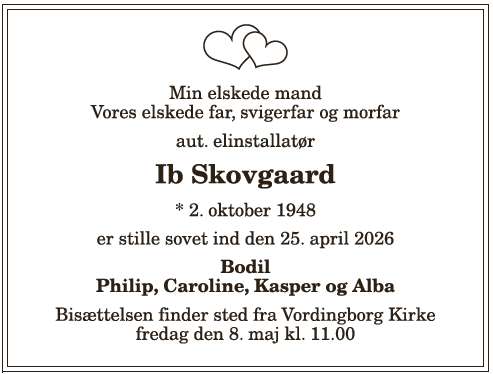 Ib Skovgaard - 1210408870