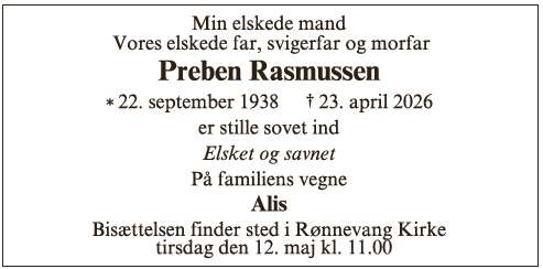 Preben Rasmussen