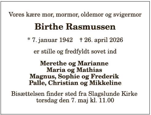 Birthe Rasmussen