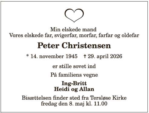 Peter  Christensen - 1210409170