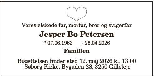 Jesper Bo Petersen - ID 21071