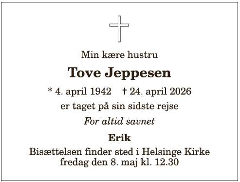 Tove Jeppesen - 1210409128