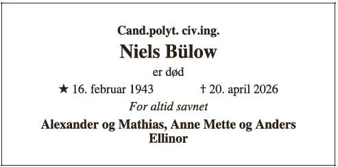 Niels Bülow