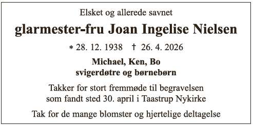 Joan Ingelise Nielsen.