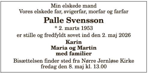 Palle Steen Svensson - 1210409486