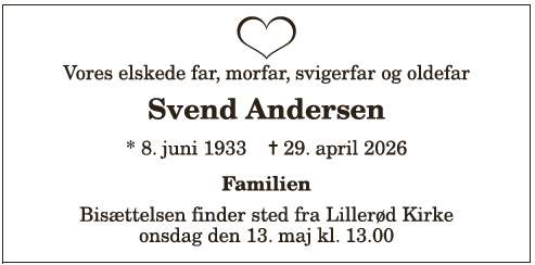 Svend Andersen - 1210409210