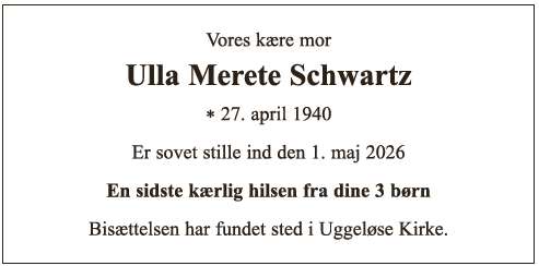 Ulla Merete Schwartz