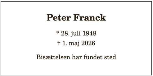 Peter Franck