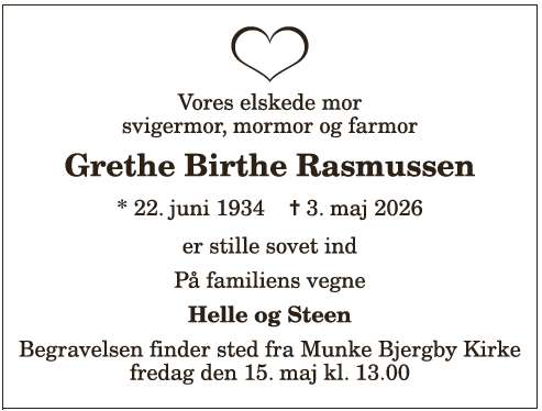 Grethe Birthe Rasmussen - 1210409753