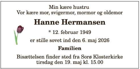 Hanne Hermansen - 1210409842