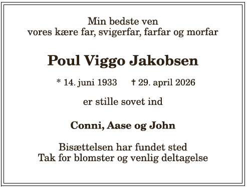 Poul Viggo Jakobsen - 1210409185