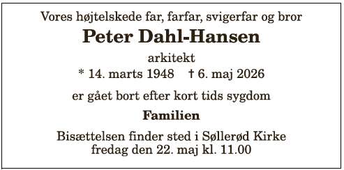 Peter Dahl-Hansen - 1210409891