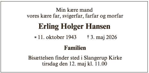 Erling Holger Hansen - ID: 74261