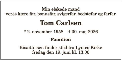 Tom Carlsen - 1210412094