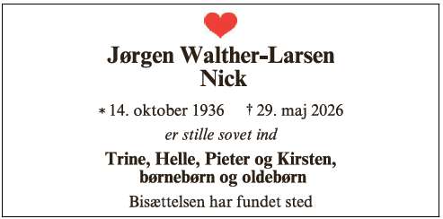 Jørgen Walther-Larsen - ID 75255