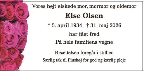 Else Olsen - ID: 21299