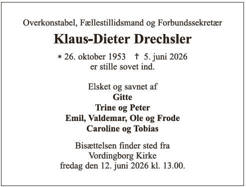 Klaus-Dieter Drechsler