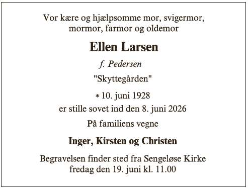 Ellen Larsen - ID 75492
