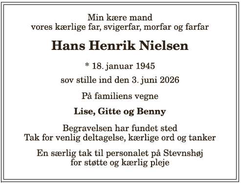 Hans Henrik Nielsen - 1210412897