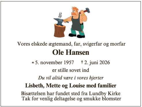 Ole Hansen ID: 75520