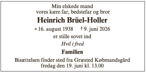 Heinrich Brüel-Holler ID: 75506