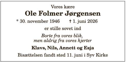 Ole Folmer Jørgensen - 1210412322
