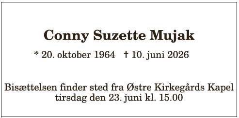Conny Suzette Mujak - 1210412929