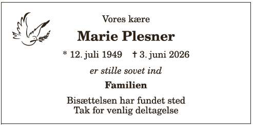 Marie Plesner - 1210412507