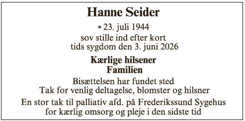 Hanne Seider ID: 75421