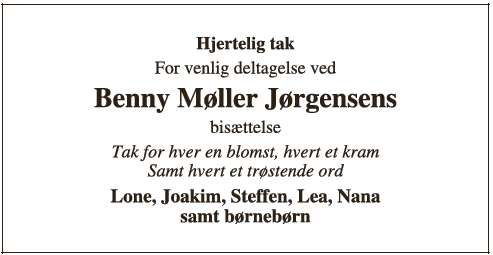 Benny Møller Jørgensen