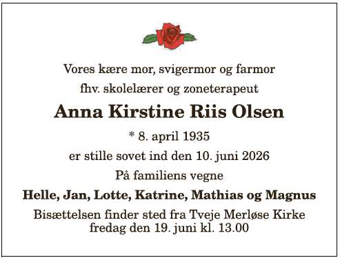 Anna Kirstine Riis Olsen