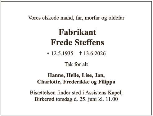 Frede Steffens