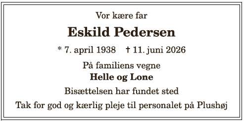 Eskild Pedersen - 1210413072