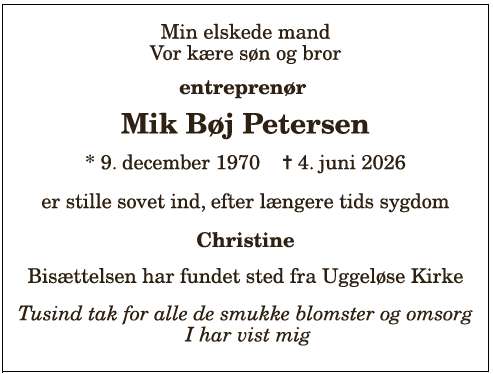 Mik Bøj Petersen - 1210412580