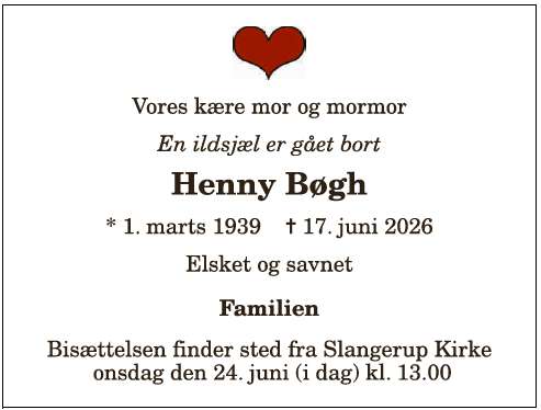 Henny Bøgh - 1210413586