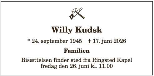 Willy Kudsk - 1210413584