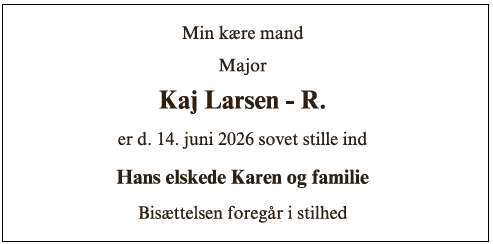 Kaj Larsen ID: 75721