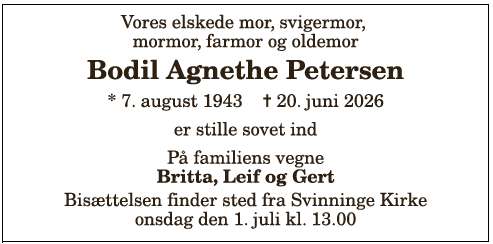 Bodil Agnethe Petersen