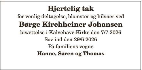 21575, Børge Kirchheier Johansen