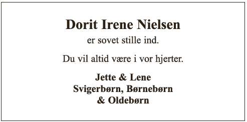 Dorit Irene Nielsen