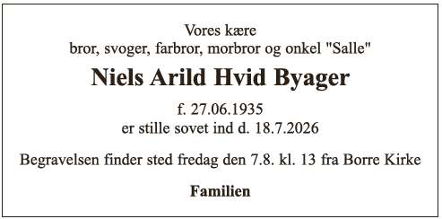 Niels Arild Hvid Byager