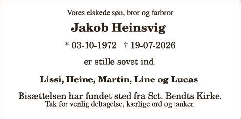 Jakob Heinsvig ID: 21652